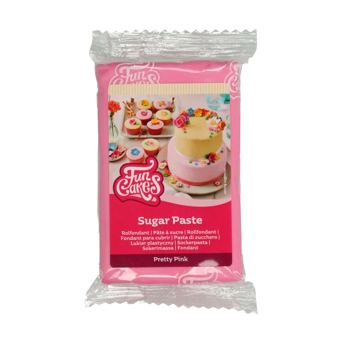 FunCakes Sugar Paste Pretty Pink 250g