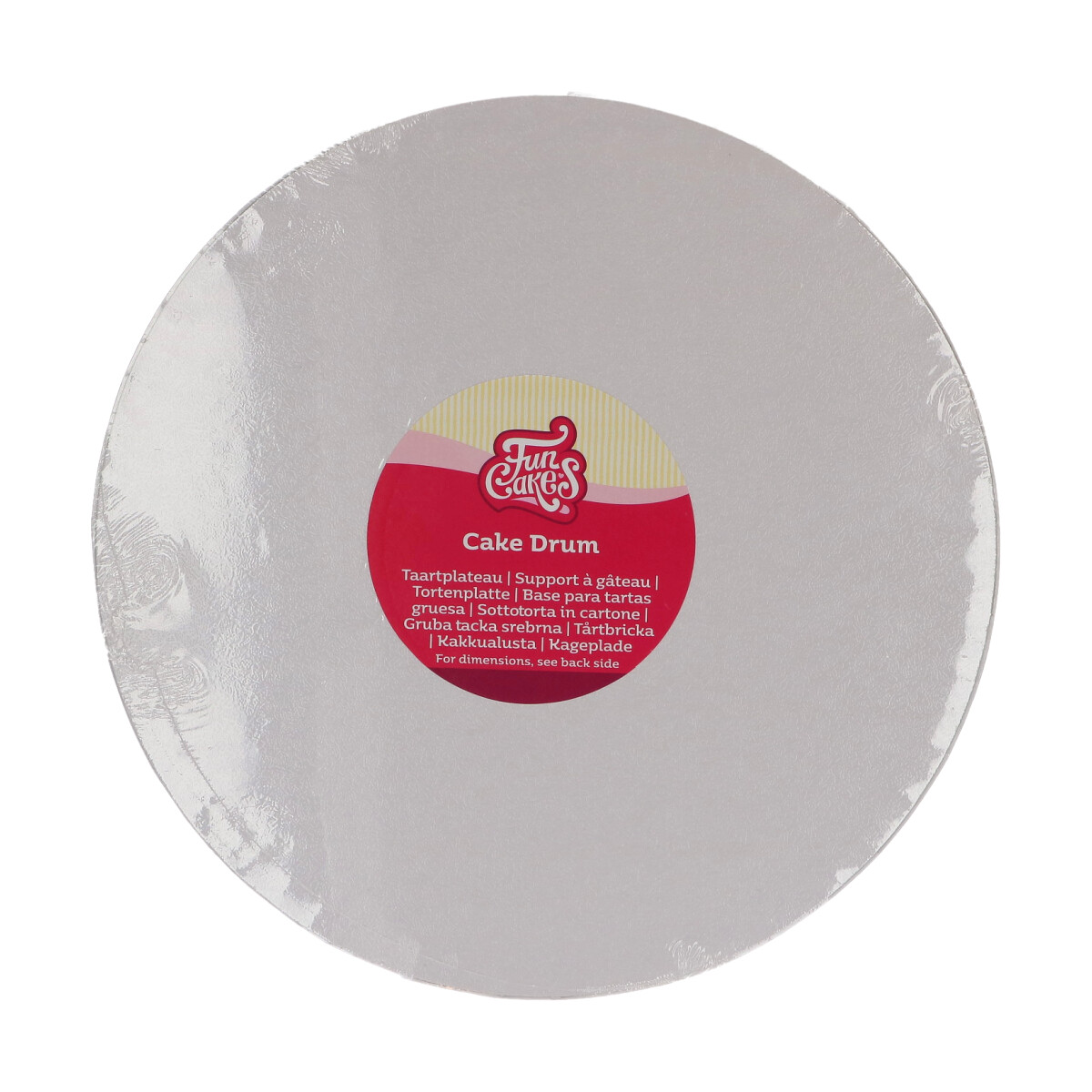 30 Cm Diamètre 6,5 Cm De Haut Large Support Rond Pour Cake Pop En