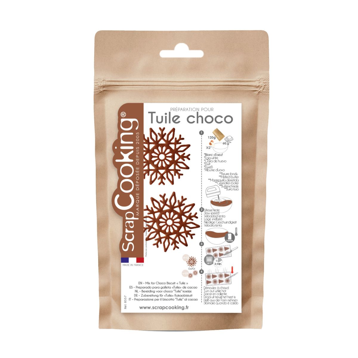 SCRAPCOOKING - Cake Topper In Legno - Natale Xmas