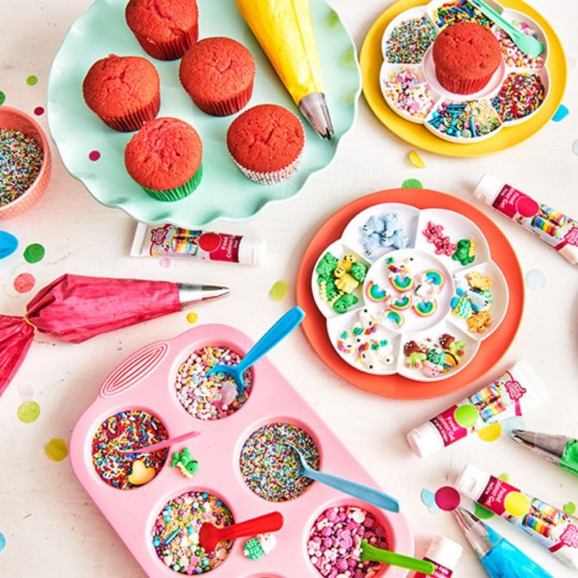 Decorazioni Di Zucchero Margherite FunCakes | Per Torte E Cupcake | Set Da 16 Pezzi - Foto 2