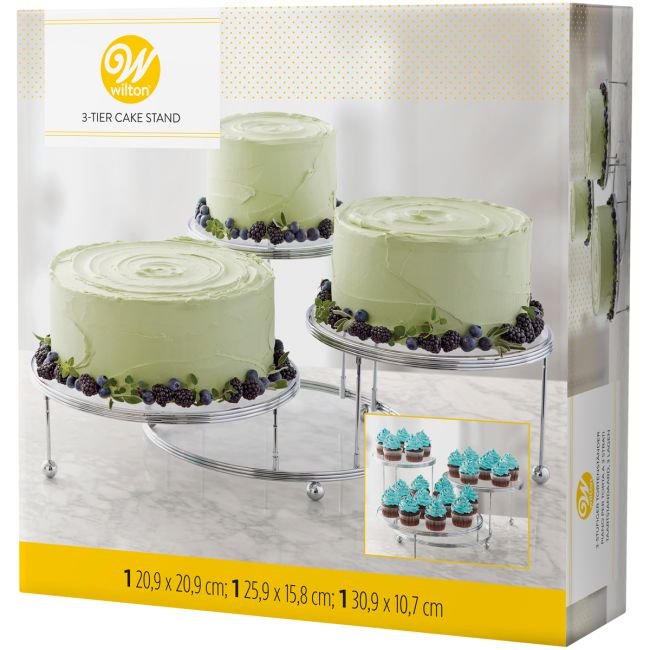Wilton Cakes 'N More 3 Tier Party Stand Wholesaler | CakeSupplies