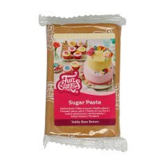 FunCakes Fondant Teddy Bear Brown 250g