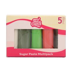 FunCakes Fondant Multipack Christmas 5x100g
