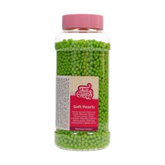 FunCakes Soft Pearls 5mm Green 600g