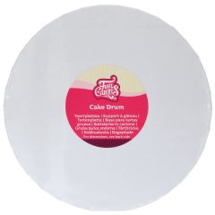 FunCakes Cake Drum Round Ø25cm White 20mm