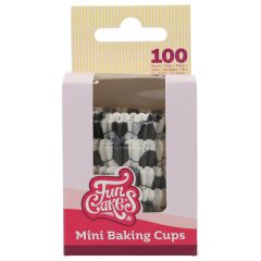FunCakes Mini Baking Cups Football pk/100