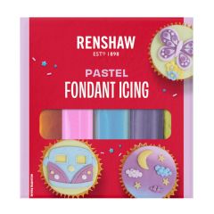 Renshaw Fondant Pastel Multipack 5x100g