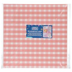 Simply Making Bento Box Liner Pink Checkerboard 25x25cm pk/50