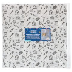 Simply Making Bento Box Liner Baking Fun 25x25cm pk/50