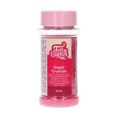 FunCakes Sugar Crystals Pink 80g