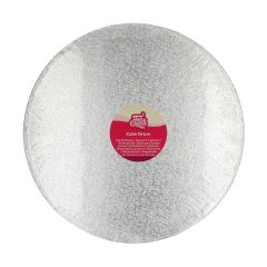 FunCakes Cake Drum Round Silver Ø38cm