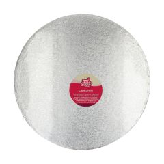 FunCakes Cake Drum Round Silver Ø40,5cm