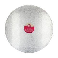 FunCakes Cake Drum Round Silver Ø45,5cm