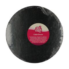 FunCakes Cake Drum Round Black Ø25cm