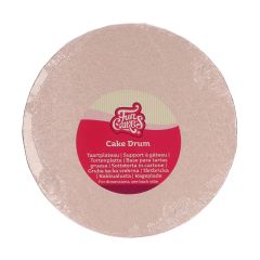 FunCakes Cake Drum Round Rosé Gold Ø20cm