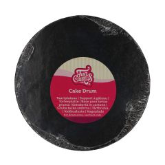 FunCakes Cake Drum Round Black Ø20cm