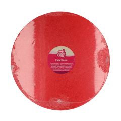 FunCakes Cake Drum Round Red Ø35,5cm