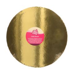 FunCakes Cake Drum Round Gold Ø33cm 20mm