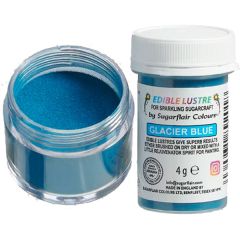 Sugarflair Edible Lustre Glacier Blue 4g