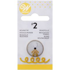 Wilton Decorating Tip Round #002