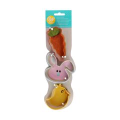 Wilton Cookie Cutter Whimsical Easter set/3