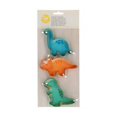 Wilton Dinosaur Cookie Cutter set/3