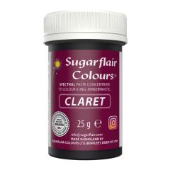 Sugarflair Colorant en Pâte BORDEAUX, 25g
