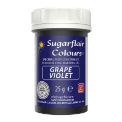 Sugarflair Colorant en Pâte VIOLET RAISIN, 25g