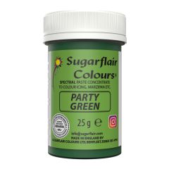 Sugarflair Colorant en Pâte VERT ACIDULÉ, 25g