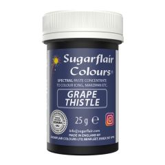 Sugarflair Paste Colour GRAPE THISTLE 25g