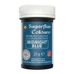Sugarflair Colorante en Pasta MIDNIGHT BLUE 25g