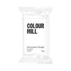 Colour Mill Sugar Paste Decorators Dough White 1kg