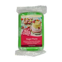 FunCakes Sugar Paste Spring Green 250g