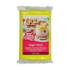 FunCakes Sugar Paste Lime Green 250g
