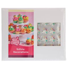 FunCakes Bulk Sugar Decorations Unicorn & Rainbow pk/288