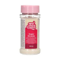FunCakes Sugar Strands White 80g