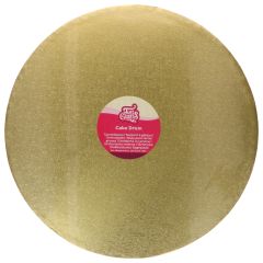 FunCakes Cake Drum Round Gold Ø40cm
