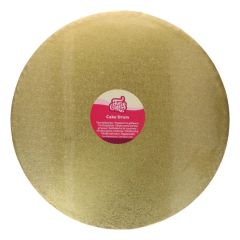 FunCakes Cake Drum Round Gold Ø40cm