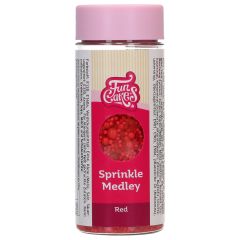 FunCakes Sprinkle Medley Red 70g