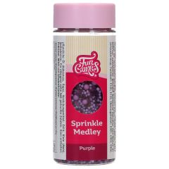 FunCakes Sprinkle Medley Purple 70g