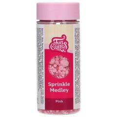 FunCakes Sprinkle Medley Pink 70g