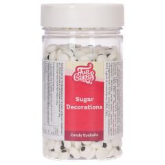 FunCakes Décorations en Sucre en Vrac Yeux 200g