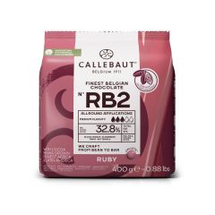 Callebaut Chocolate Callets Ruby 400g