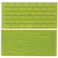 FMM Impression Mats 1 muro di mattoni/ corteccia d'albero