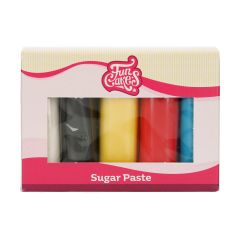 FunCakes Pasta di Zucchero Multipack Primary Colours 5x100 g
