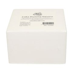 FunCakes Cake Dummy Quadrat 10cm -15x15cm-