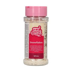 FunCakes Snowflakes Weiß 50 g