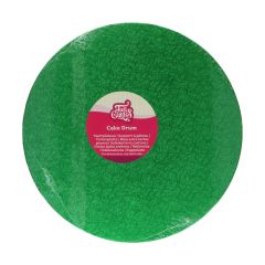 FunCakes Cake Drum Round Ø30,5 cm - Green