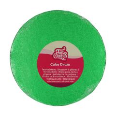 FunCakes Vassoio Cuore Rotondo Ø20 cm - Verde
