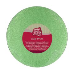 FunCakes Vassoio Cuore Rotondo Ø20 cm - Verde Chiaro